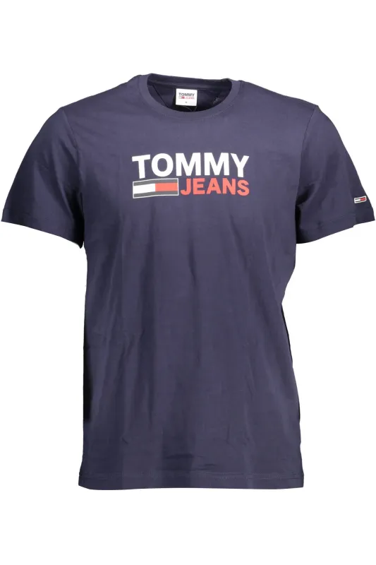 TOMMY HILFIGER MEN S SHORT SLEEVE T-SHIRT BLUE sold by Siebentaschen