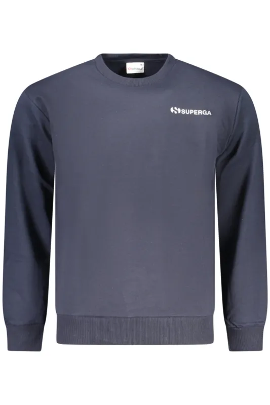 SUPERGA MEN S BLUE ZIP-UP SWEATSHIRT sold by Siebentaschen