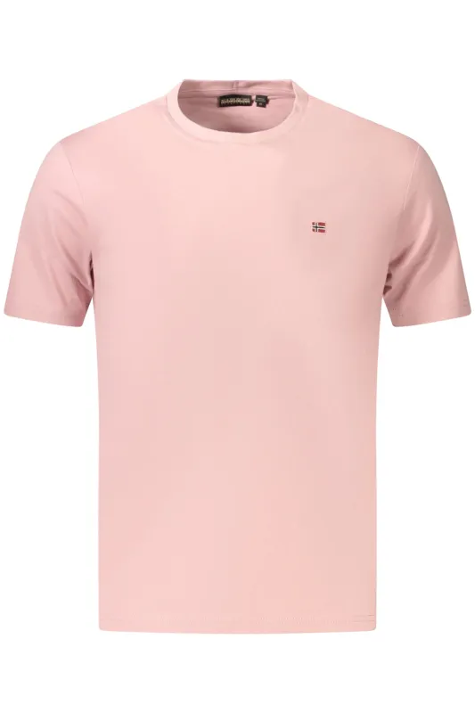 NAPAPIJRI MEN S SHORT-SLEEVE T-SHIRT PINK sold by Siebentaschen