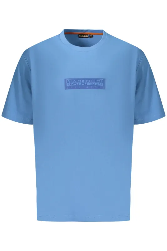 NAPAPIJRI MEN S SHORT-SLEEVED T-SHIRT, BLUE sold by Siebentaschen