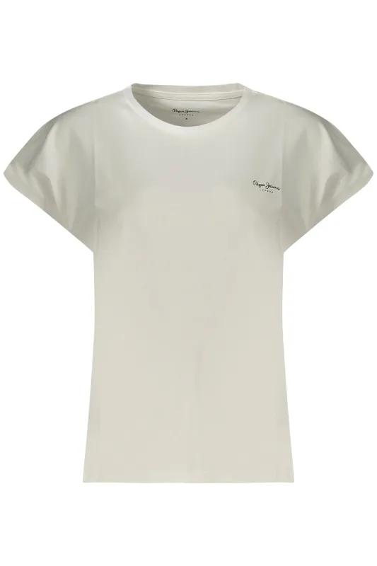 PEPE JEANS WOMEN S SHORT-SLEEVE T-SHIRT WHITE sold by Siebentaschen