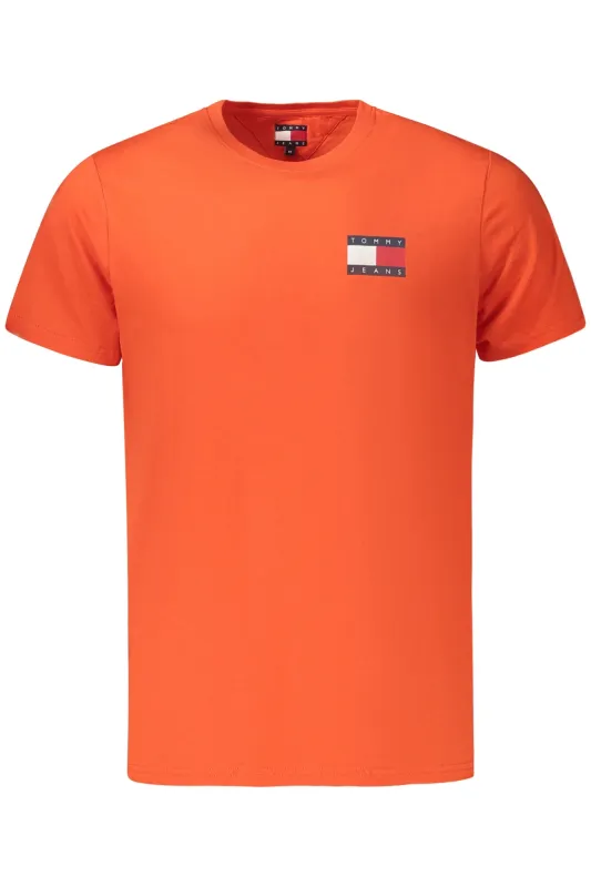 TOMMY HILFIGER MEN S SHORT-SLEEVE T-SHIRT ORANGE made by Tommy Hilfiger