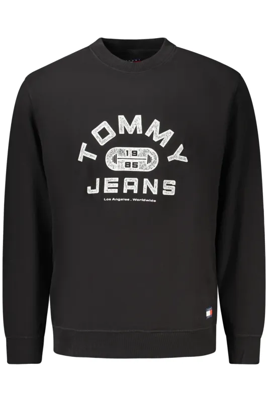 TOMMY HILFIGER MEN S BLACK ZIP-UP SWEATSHIRT made by Tommy Hilfiger