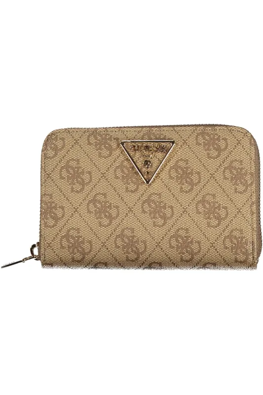 GUESS JEANS WOMEN S BEIGE WALLET sold by Siebentaschen