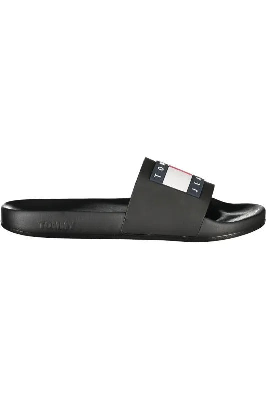 TOMMY HILFIGER MEN S SLIPPER FOOTWEAR BLACK sold by Siebentaschen