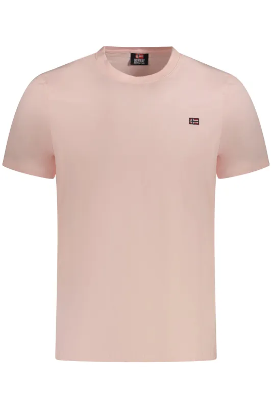 NORWAY 1963 MEN S SHORT SLEEVE T-SHIRT PINK sold by Siebentaschen