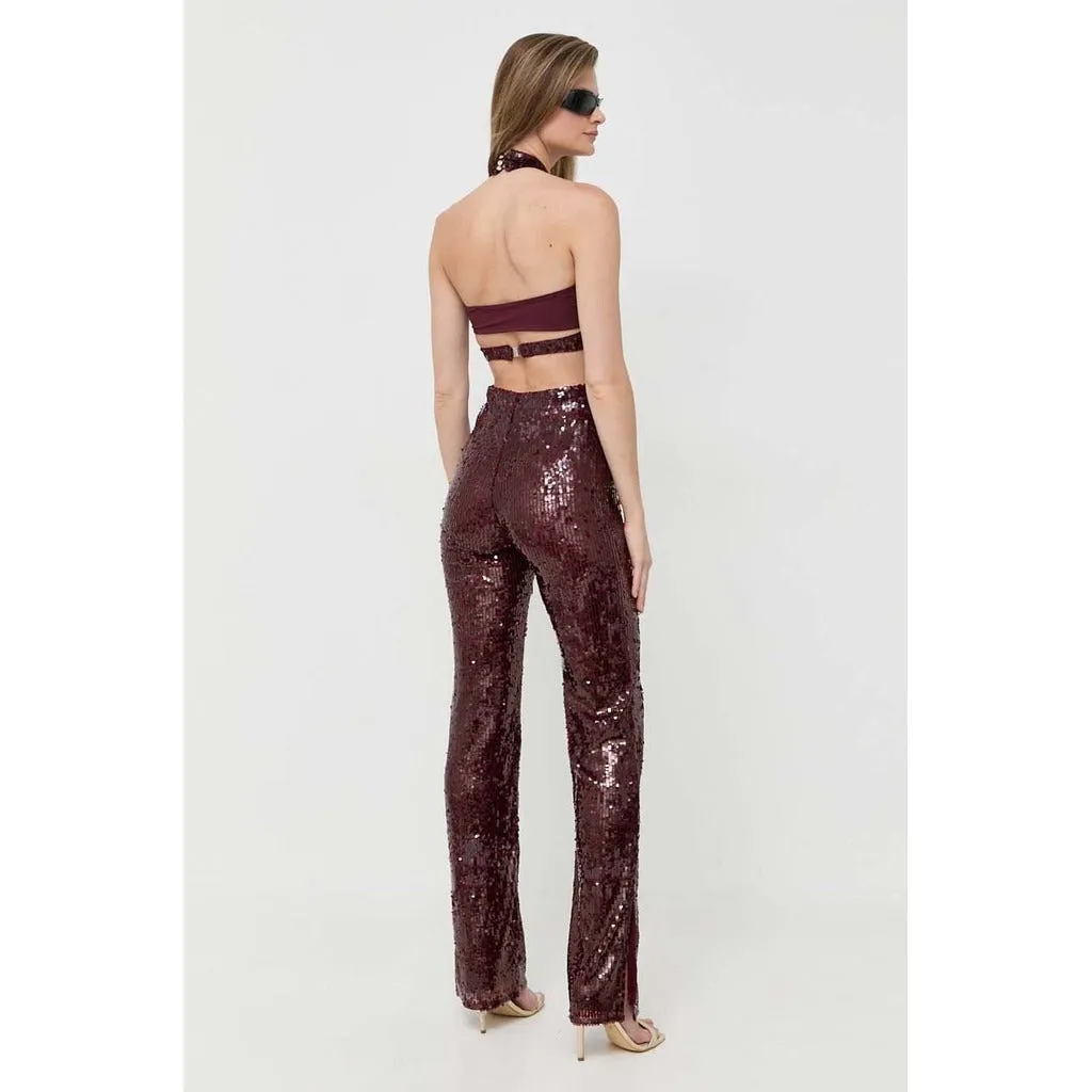 tuta paillettes bordeaux sold by Siebentaschen product image thumbnail 4