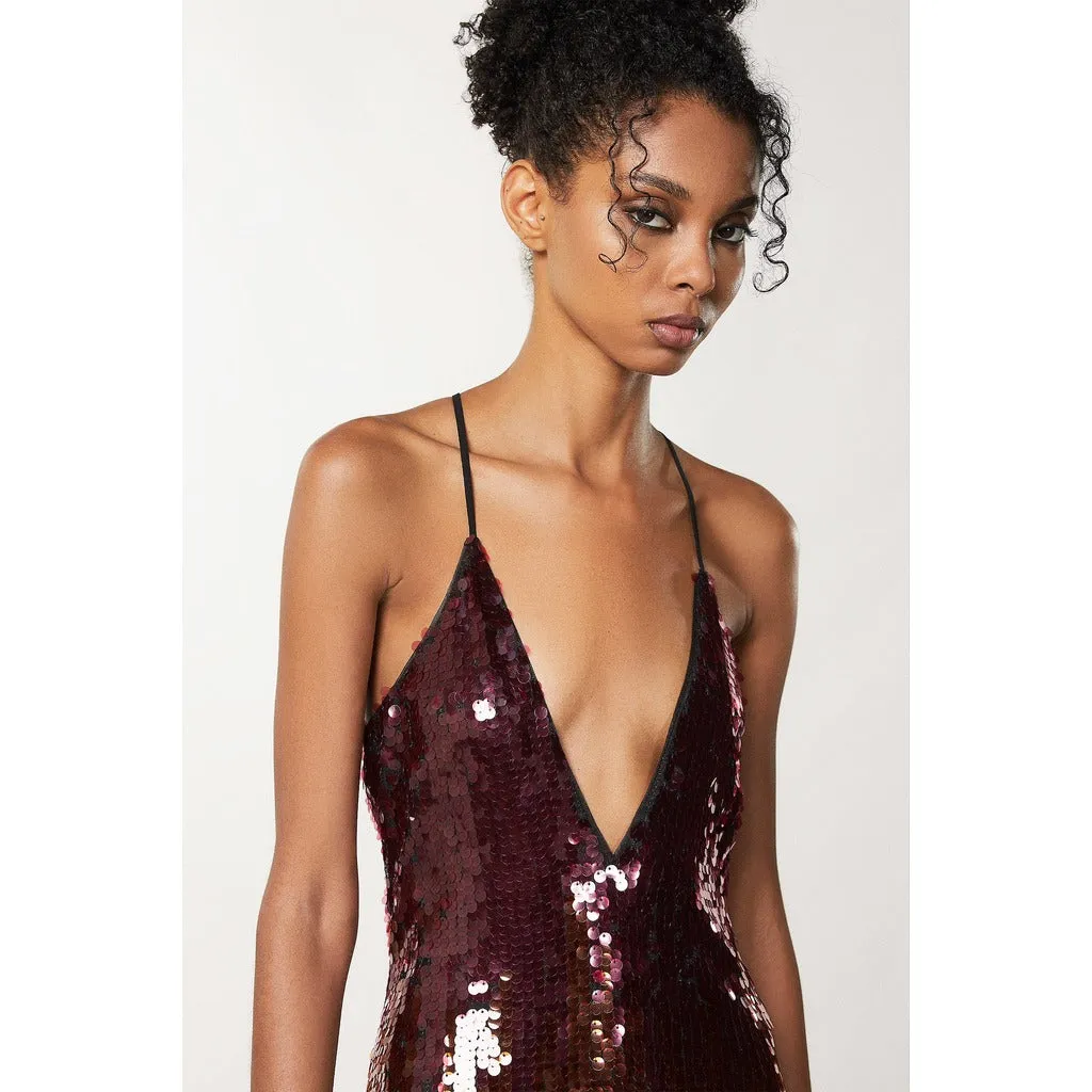 patrizia pepe - Dress - 2a2634-a346-bordeaux sold by Siebentaschen product image thumbnail 2