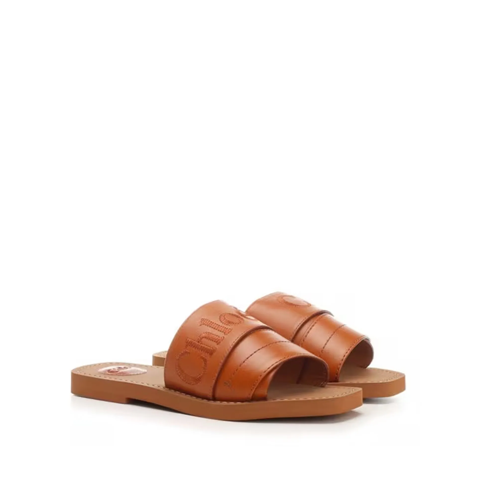 Chloè Logo Woody Flat Sandals sold by Siebentaschen product image thumbnail 2