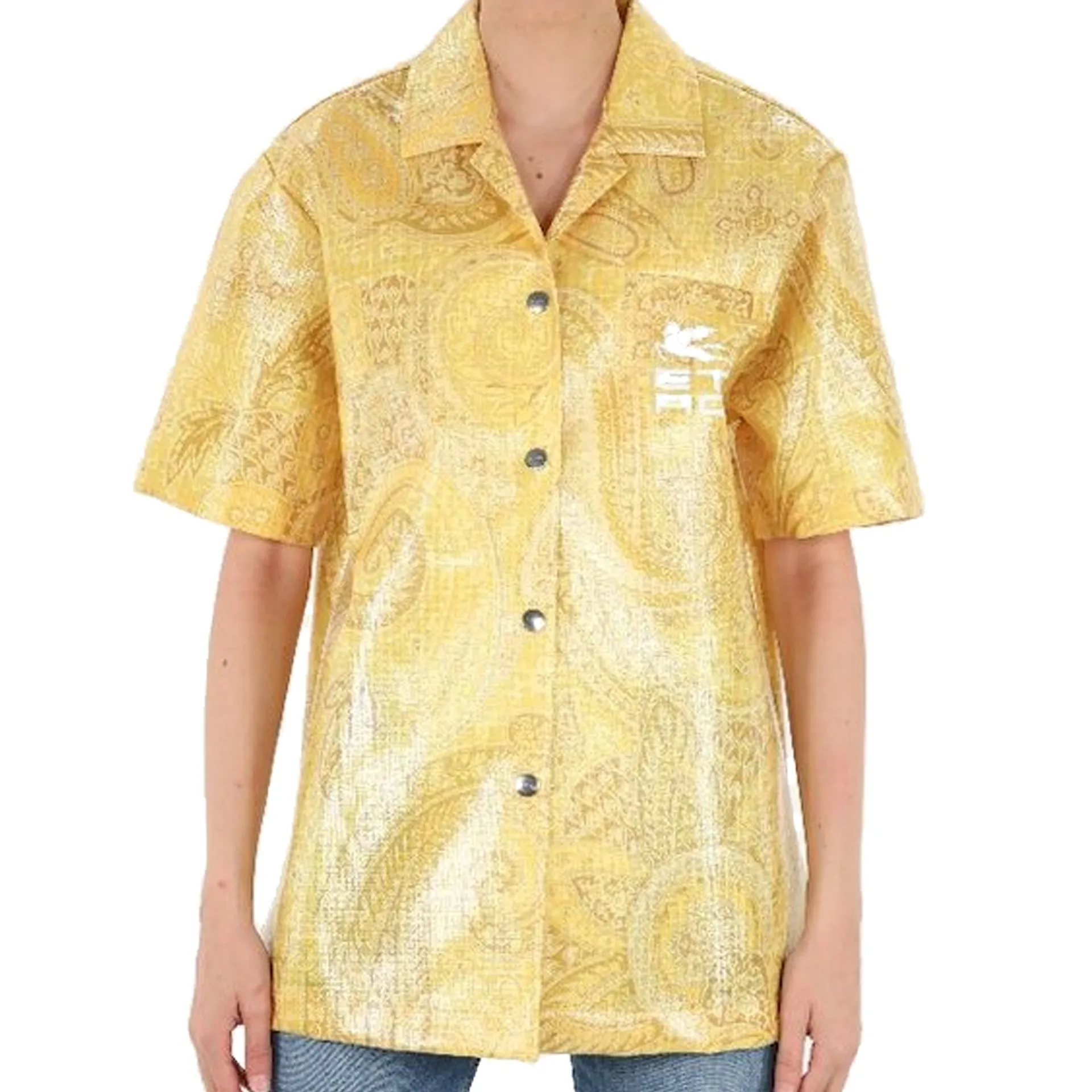 Etro Nylon Printed Shirt sold by Siebentaschen product image thumbnail 4