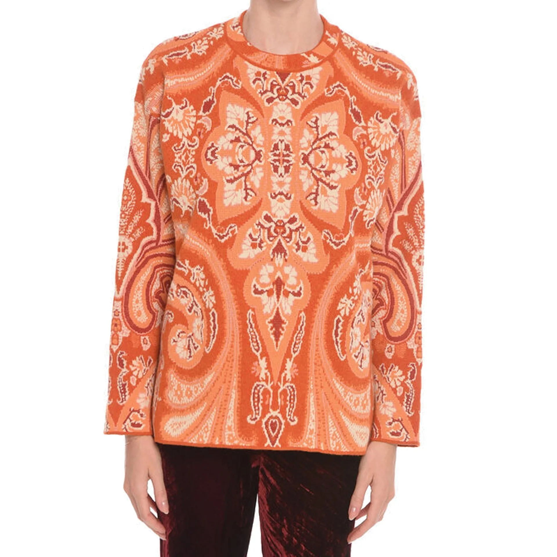 Etro Intarsia-Pattern Jumper sold by Siebentaschen product image thumbnail 2