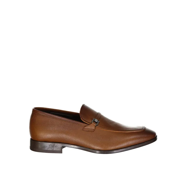 Salvatore Ferragamo CHARME Leather Loafers made by Salvatore Ferragamo