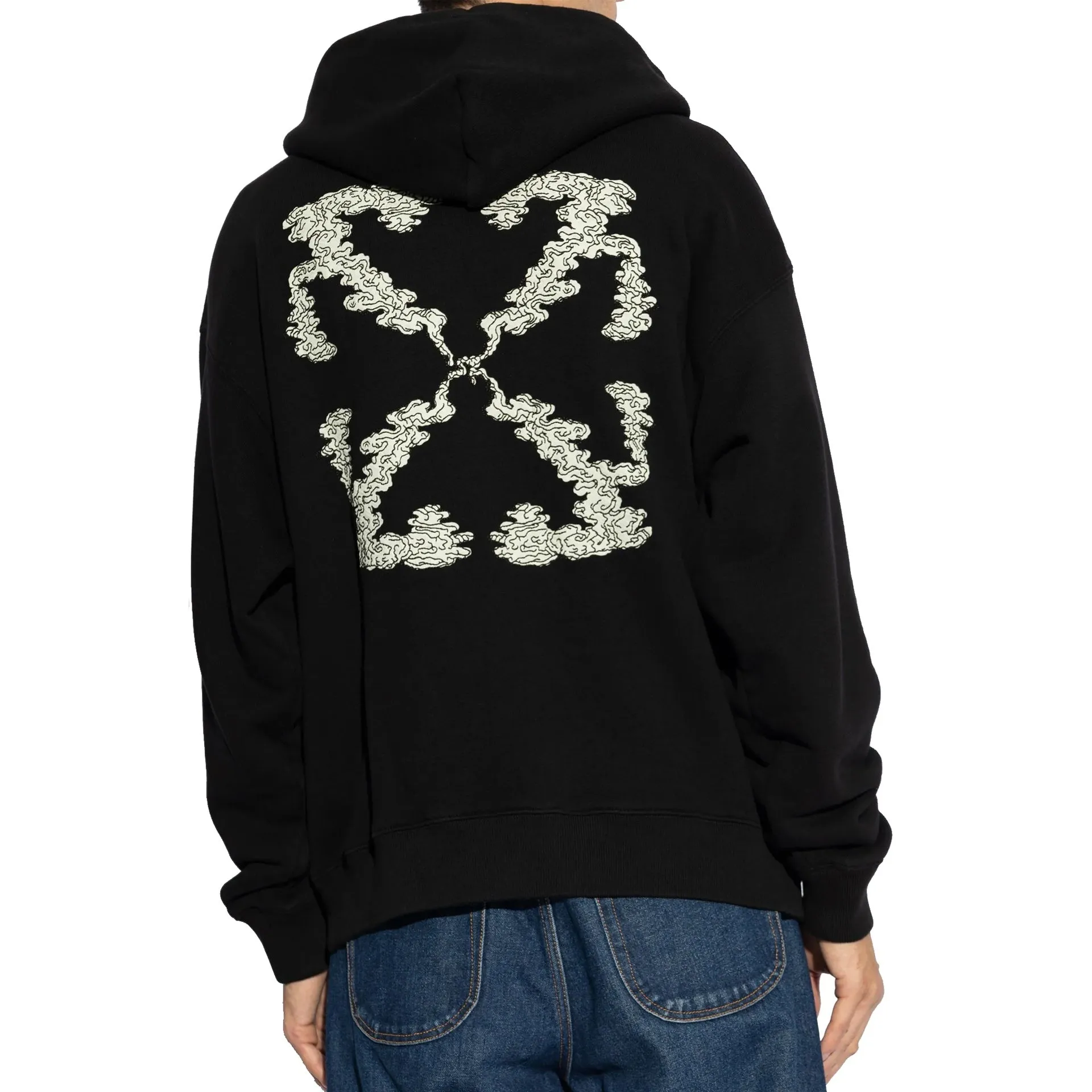 Off-White Logo Hooded Sweatshirt sold by Siebentaschen product image thumbnail 3