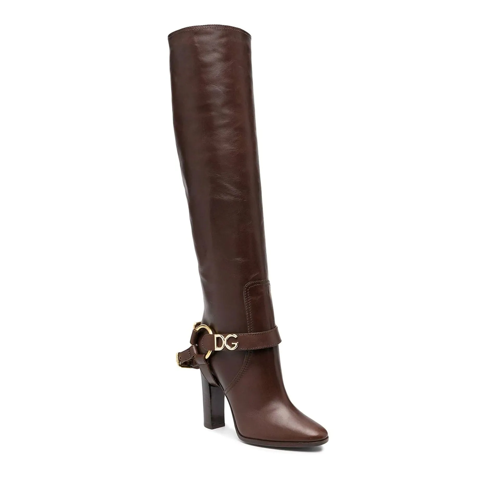 Dolce & Gabbana Leather Knee Boots sold by Siebentaschen product image thumbnail 2