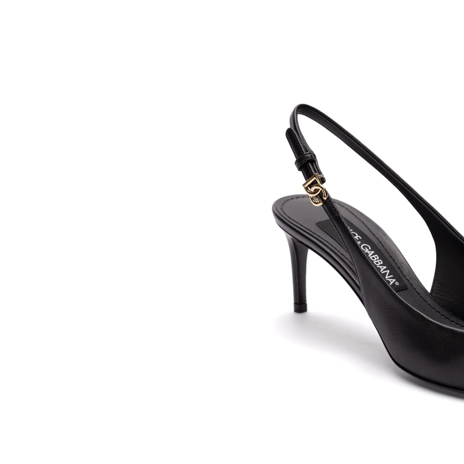 Dolce & Gabbana Leather Slingback Pumps sold by Siebentaschen product image thumbnail 4