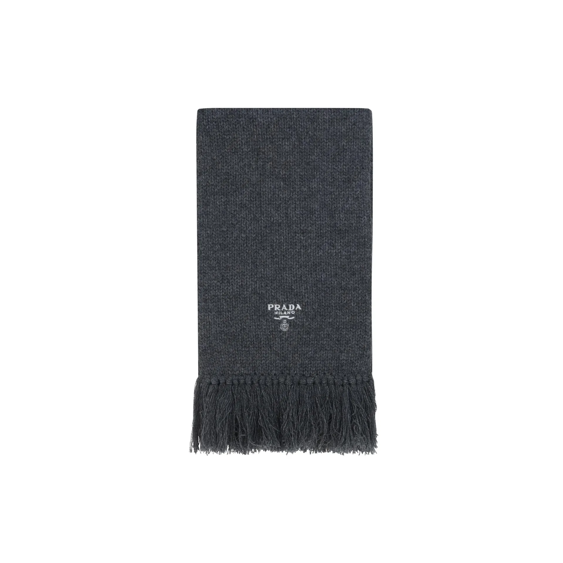 Prada Cashmere Logo Scarf sold by Siebentaschen
