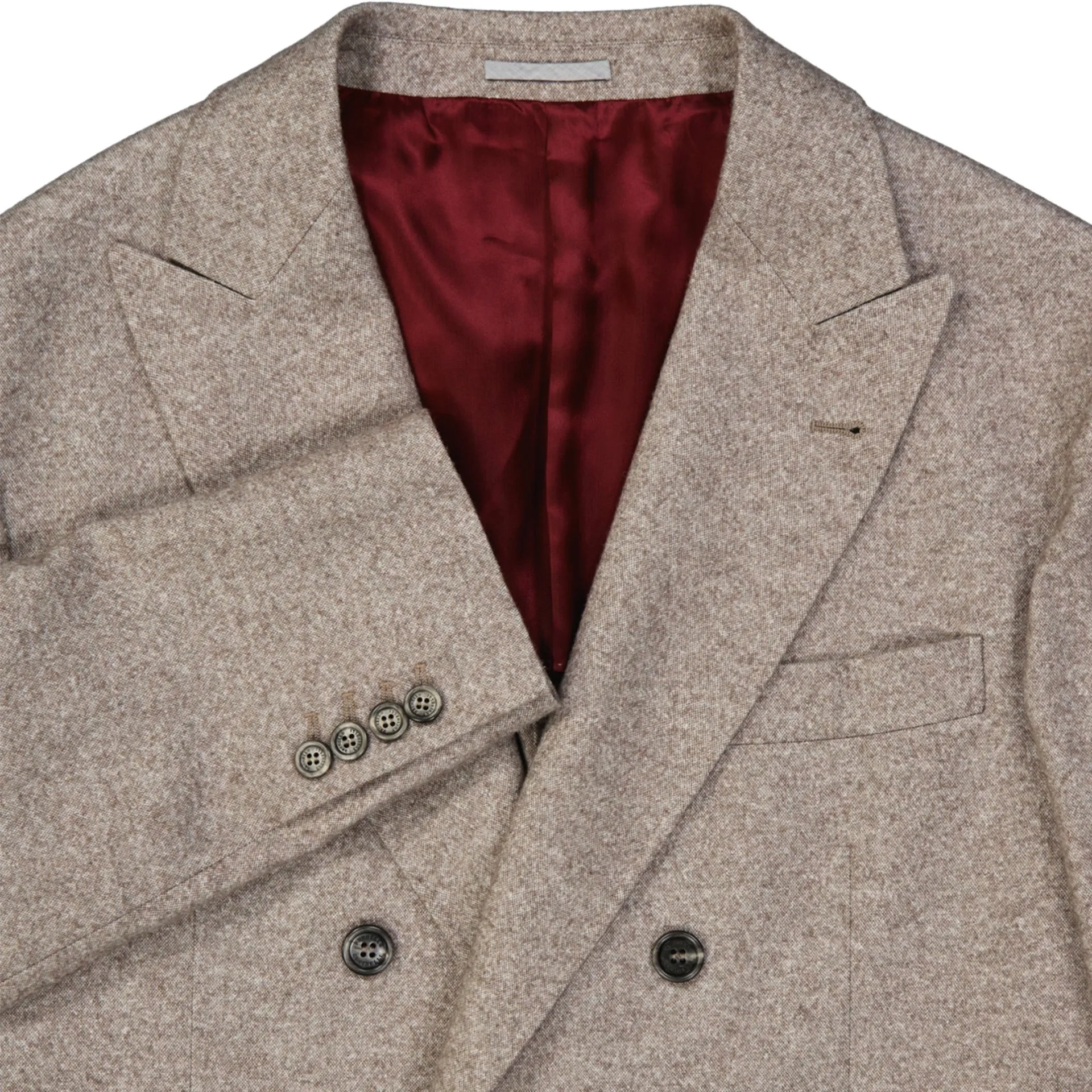 Brunello Cucinelli Double-Breasted Wool Jacket sold by Siebentaschen product image thumbnail 5