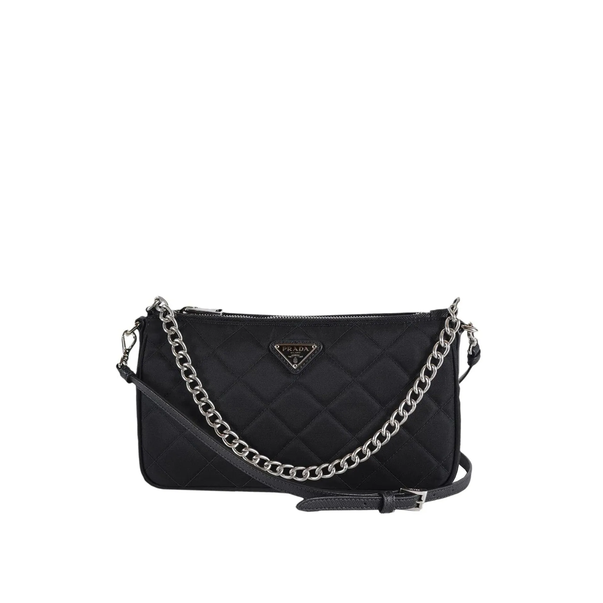 Prada Quilted Chain Shoulder Bag sold by Siebentaschen