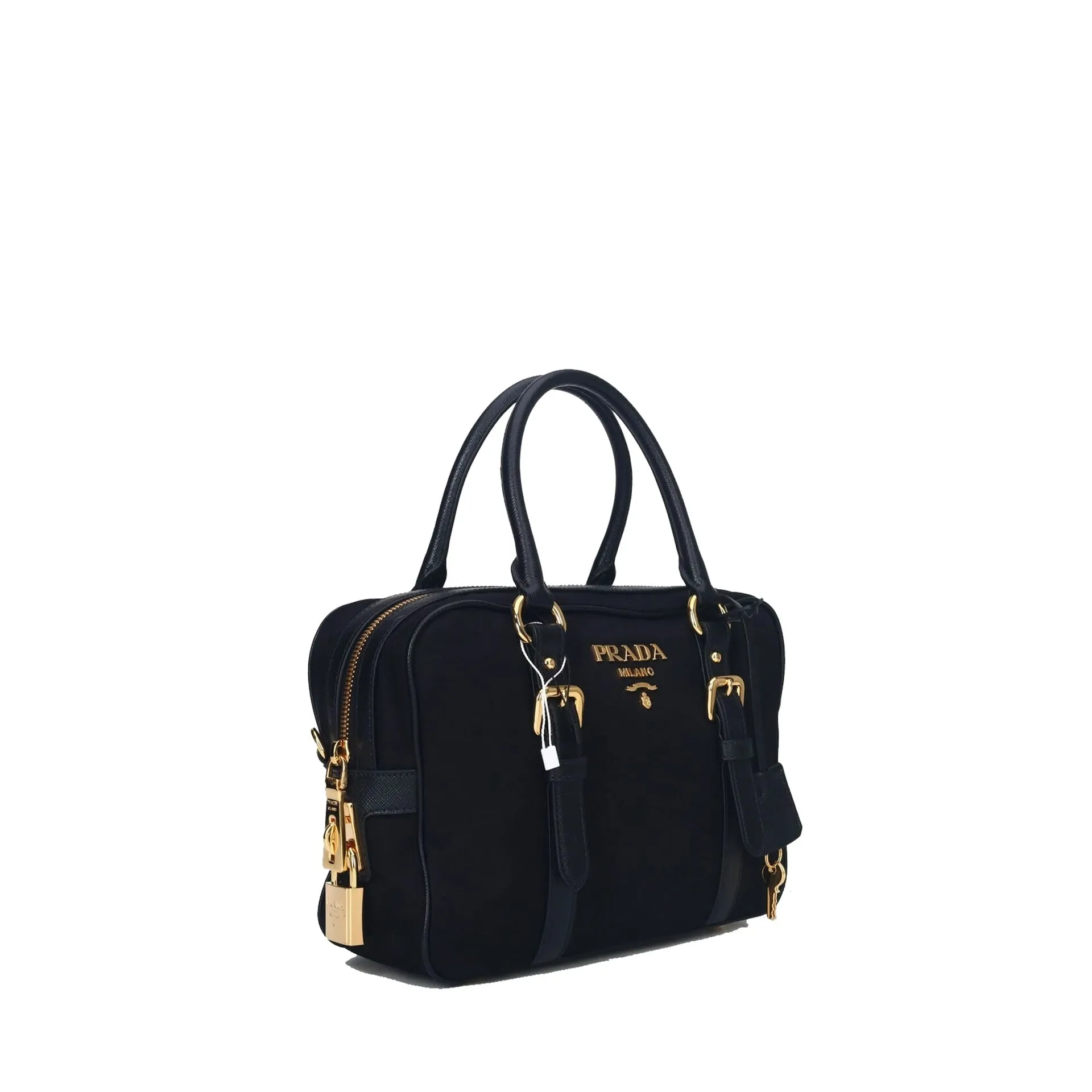 Prada Logo Nylon Top Hand Bag sold by Siebentaschen product image thumbnail 2