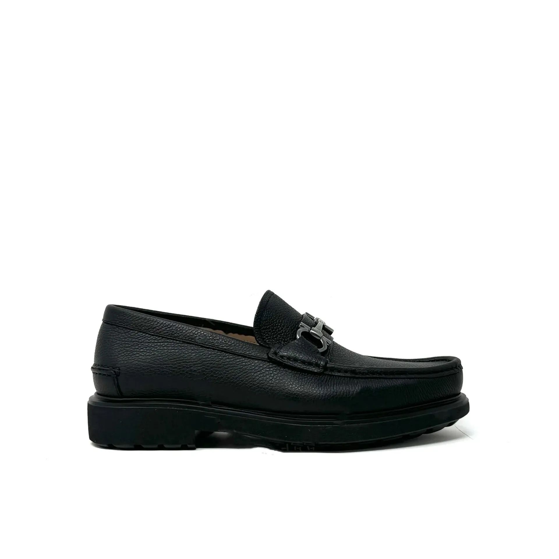 Salvatore Ferragamo Glasgow Leather Loafers sold by Siebentaschen