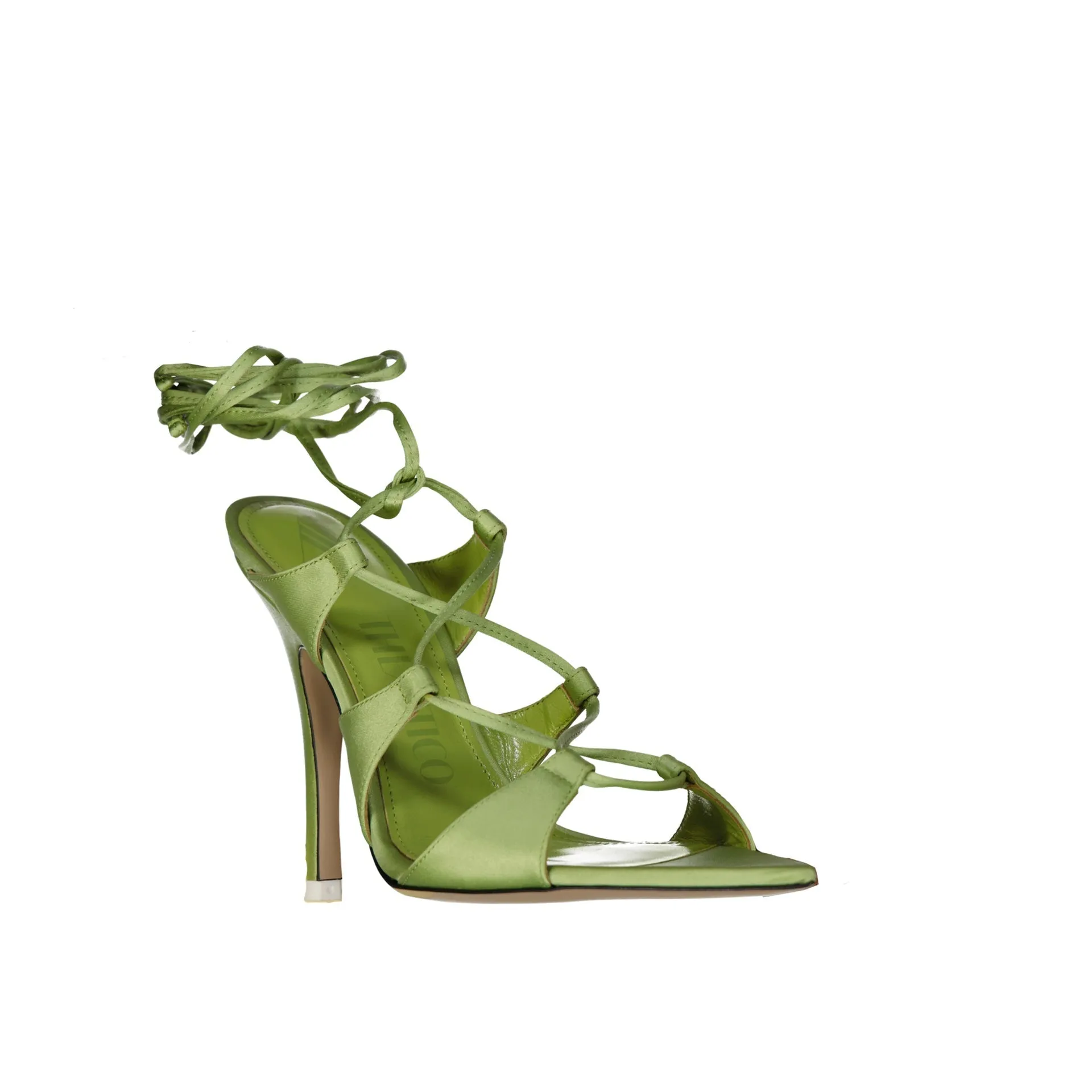The Attico Reneè Satin Sandals sold by Siebentaschen product image thumbnail 2