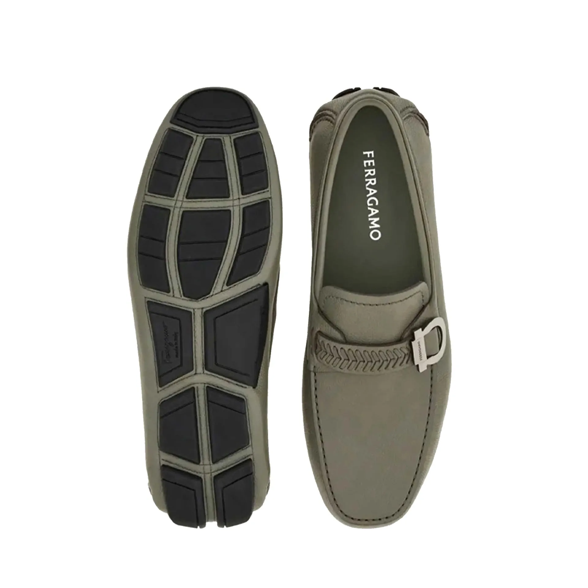 SALVATORE Ferragamo Calipso Leather Loafers sold by Siebentaschen product image thumbnail 3