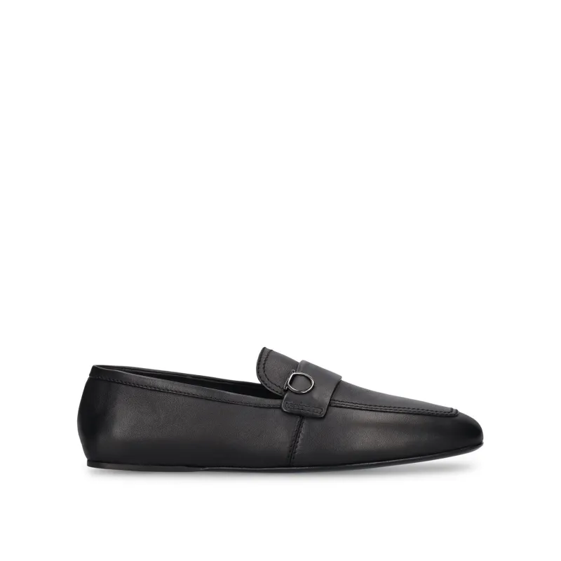 SALVATORE Ferragamo Debros leather loafers made by Salvatore Ferragamo