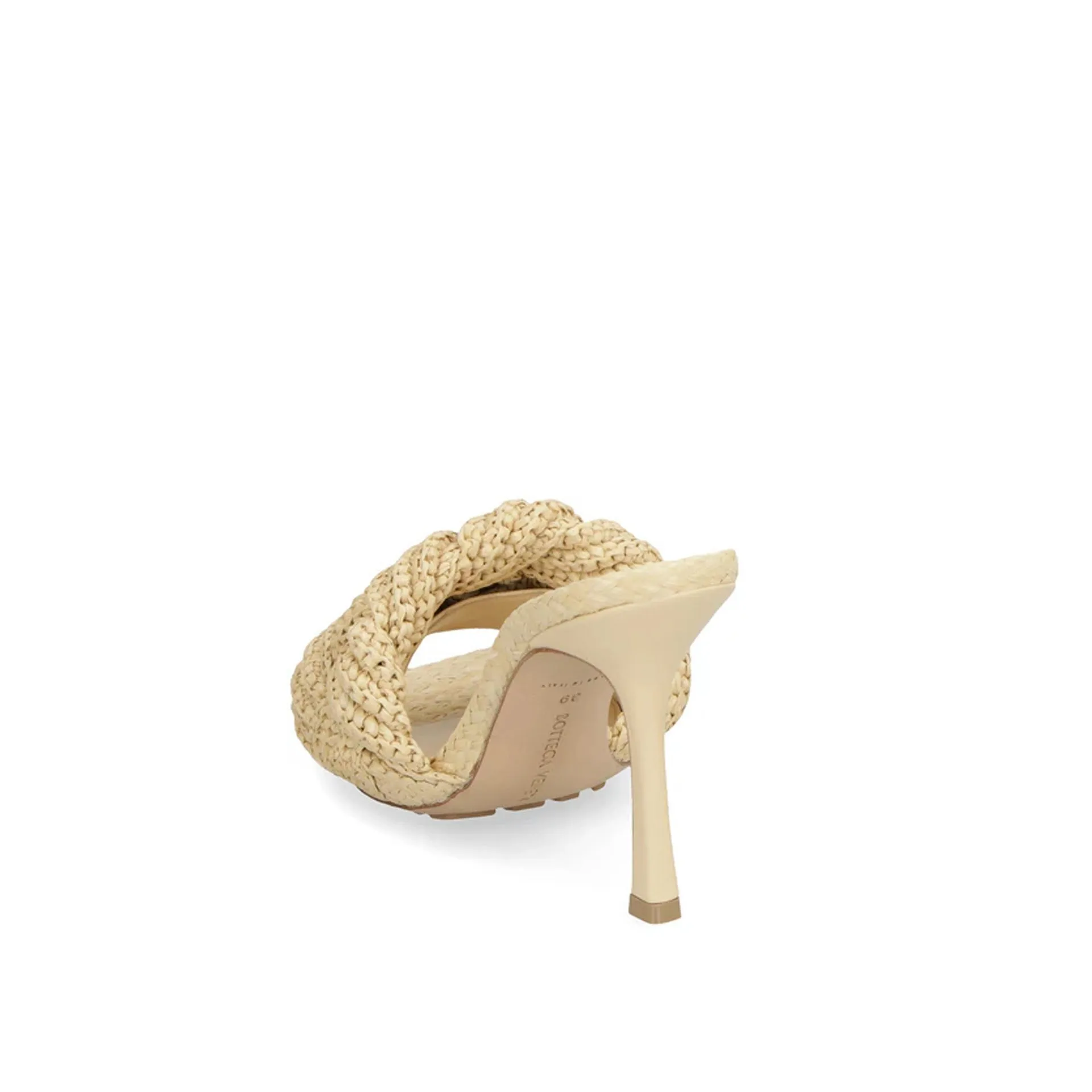 Bottega Veneta Lido Raffia Mules sold by Siebentaschen product image thumbnail 3