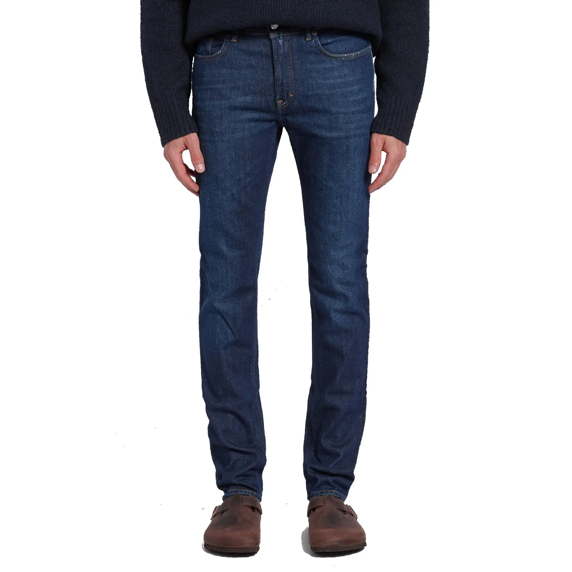 Acne Studios Blå Konst Cotton Denim Jeans sold by Siebentaschen product image thumbnail 2