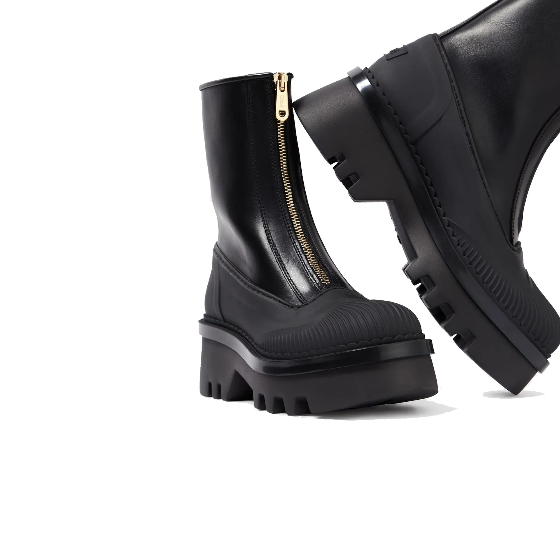 Chloé Raina Leather Boots sold by Siebentaschen product image thumbnail 4