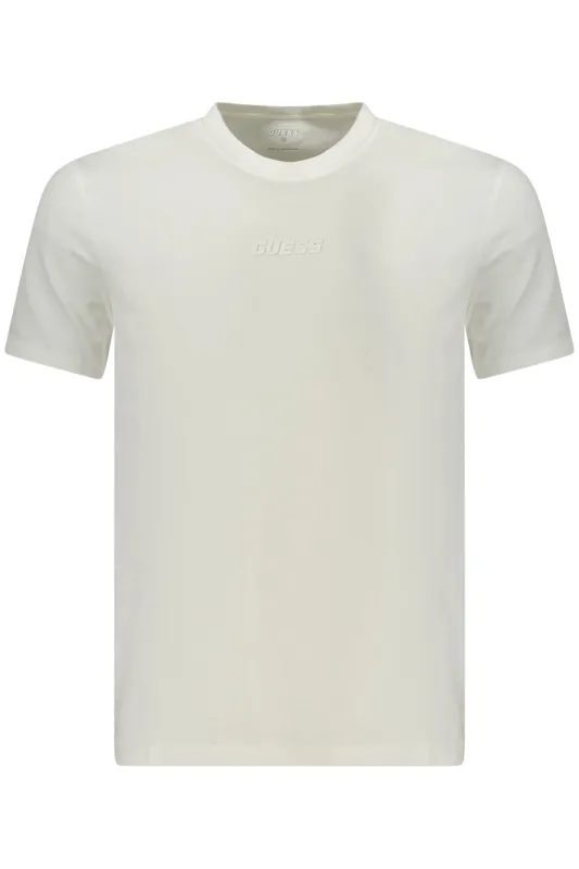 GUESS JEANS MEN S SHORT-SLEEVED T-SHIRT WHITE sold by Siebentaschen