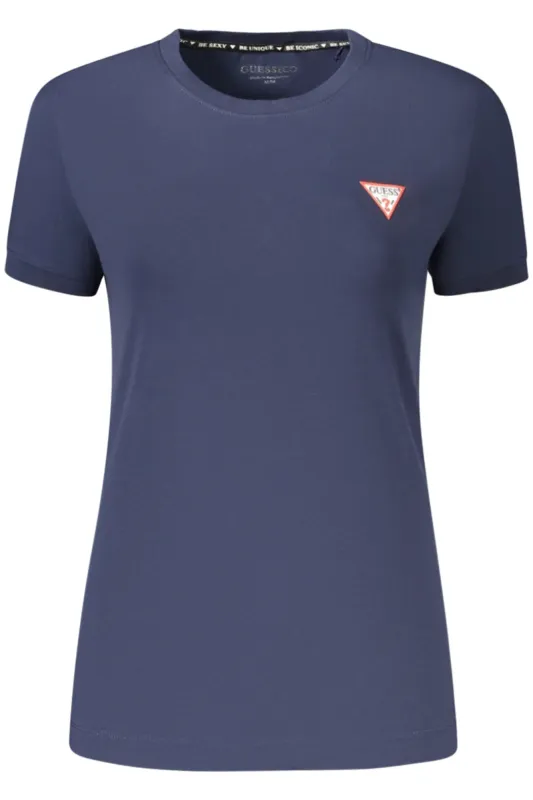 GUESS JEANS WOMEN S SHORT SLEEVE T-SHIRT BLUE sold by Siebentaschen