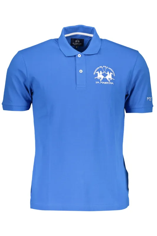 LA MARTINA POLO SHORT SLEEVE MAN BLUE sold by Siebentaschen