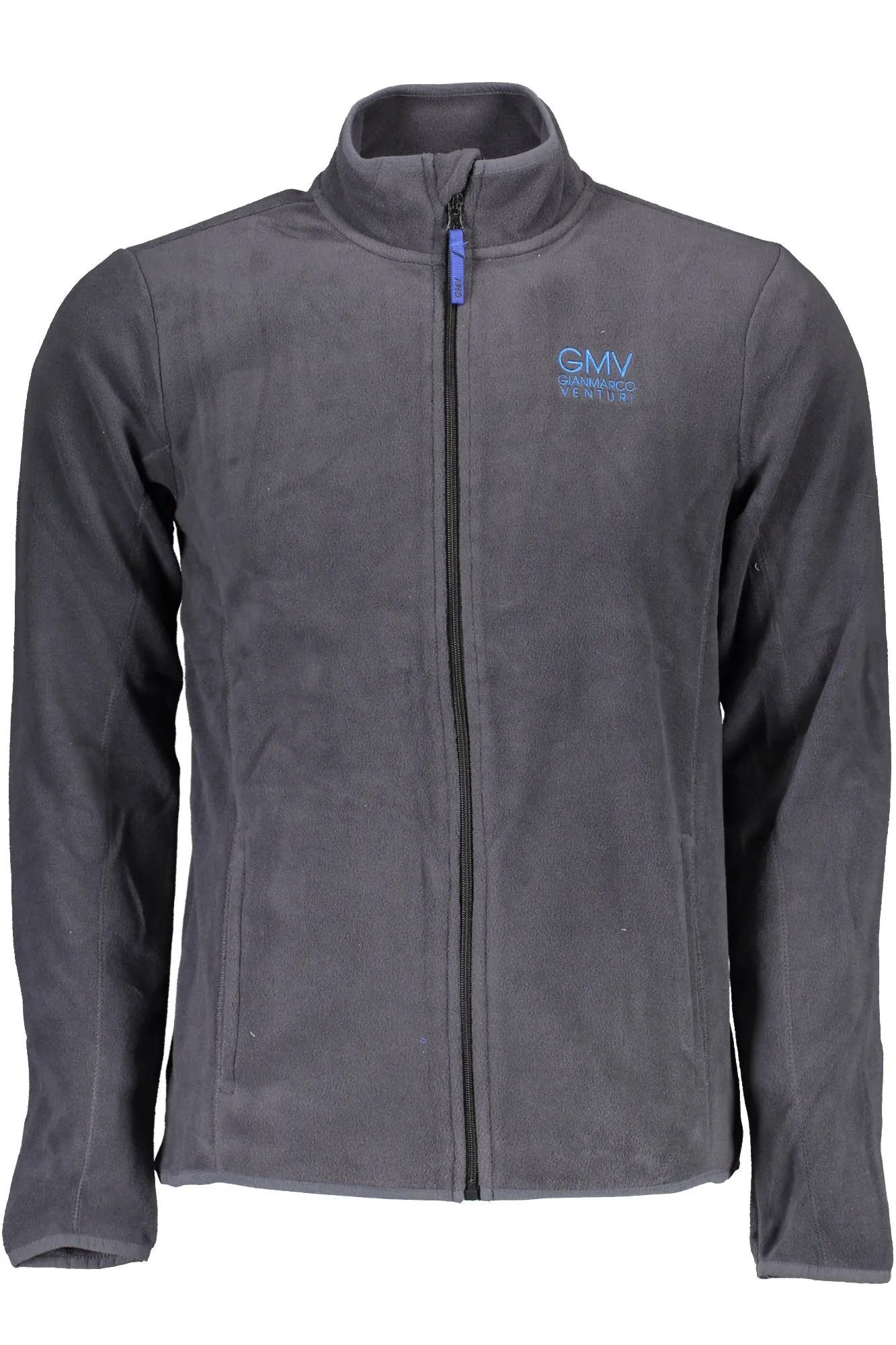 GIAN MARCO VENTURI MEN S BLUE SWEATSHIRT WITH ZIP sold by Siebentaschen