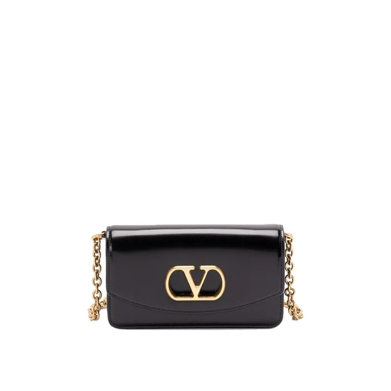 Valentino Garavani V-Logo Small Clutch Bag sold by Siebentaschen