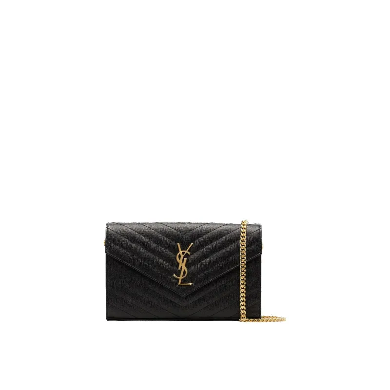 Saint Laurent Monogram Grain De Poudre Bag sold by Siebentaschen