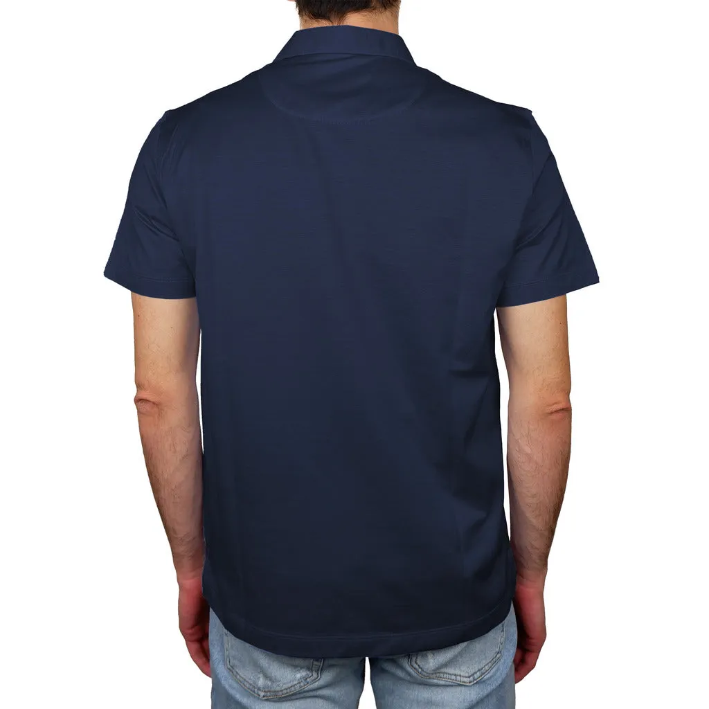 loro piana tessuto - Polo - Piana-polo-blu sold by Siebentaschen product image thumbnail 2
