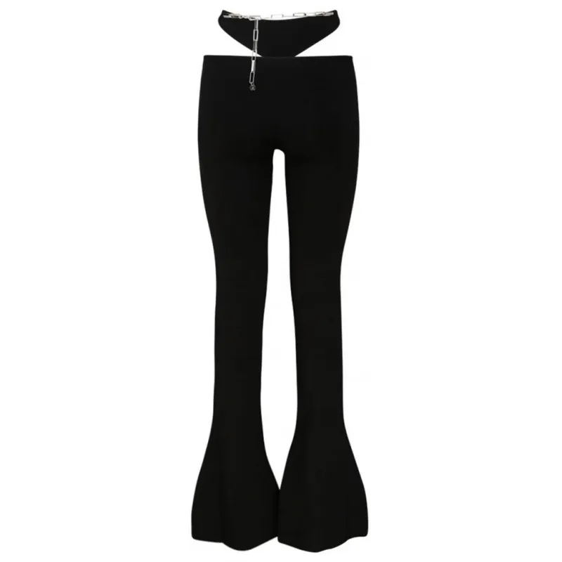 the attico - Trousers - 236wcp124-nero sold by Siebentaschen