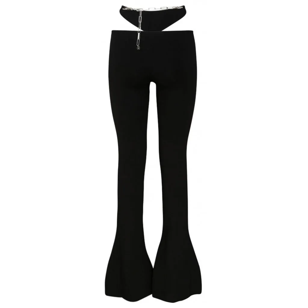 The Attico Trousers Black sold by Siebentaschen