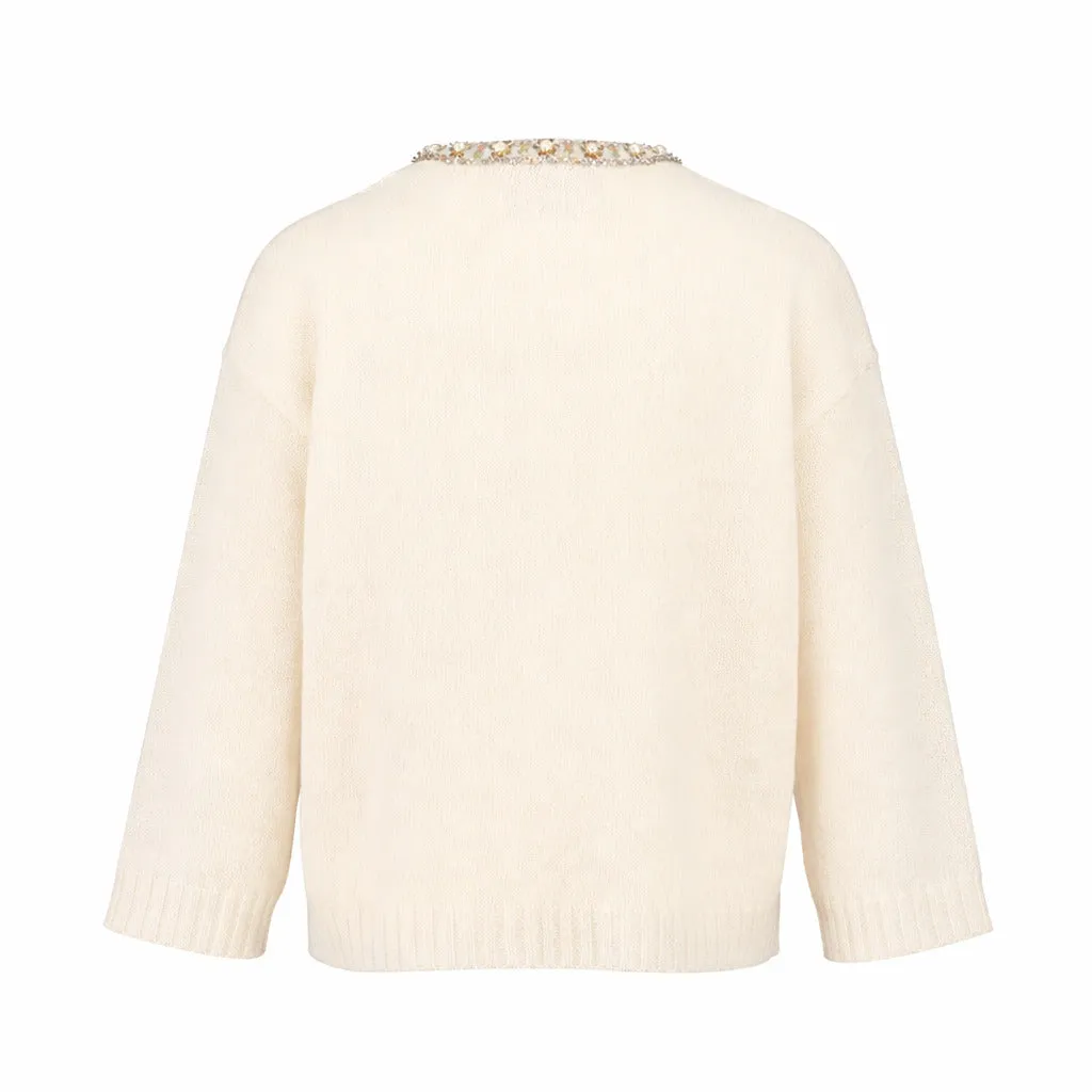 valentino garavani - Sweaters - 6b3kc63h968-panna sold by Siebentaschen product image thumbnail 2