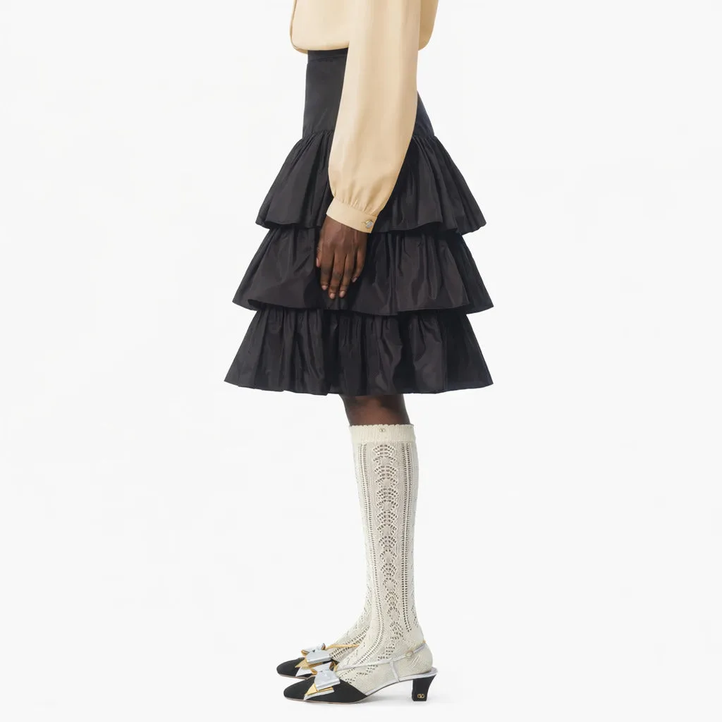 valentino garavani - Skirts - 6b3rach1917-nero sold by Siebentaschen product image thumbnail 3