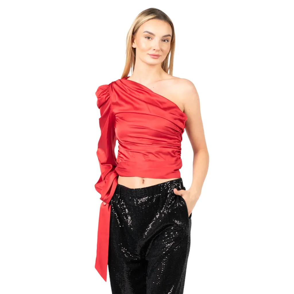 pinko - Blouse - 100227-a0j1-rosso sold by Siebentaschen product image thumbnail 2