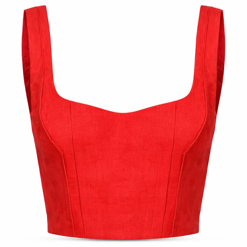 pinko - T-shirt & Top - 102787-A0IM-rosso made by Pinko