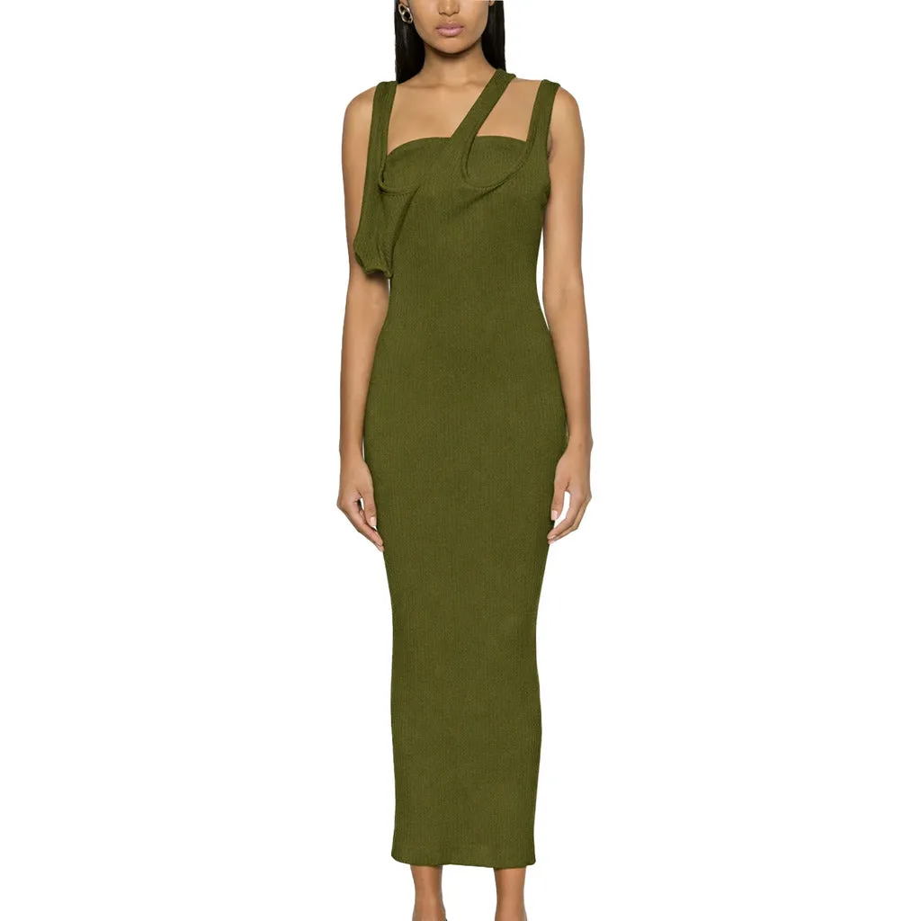 the attico - Dress - 246wcm125-verde sold by Siebentaschen product image thumbnail 2