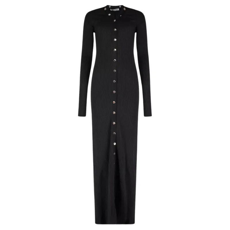 the attico - Dress - 241wcm113-nero made by The Attico