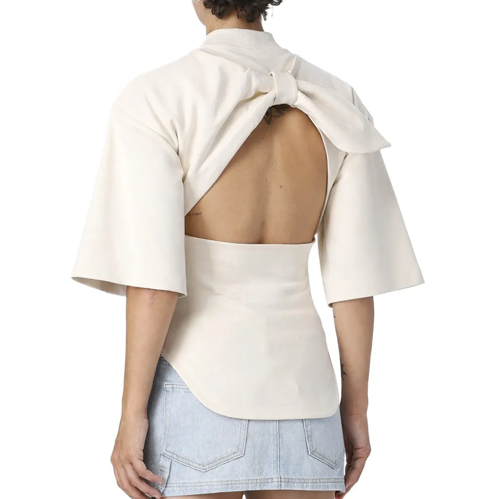 the attico - T-shirt & Top - 237wct193-bianco sold by Siebentaschen product image thumbnail 2