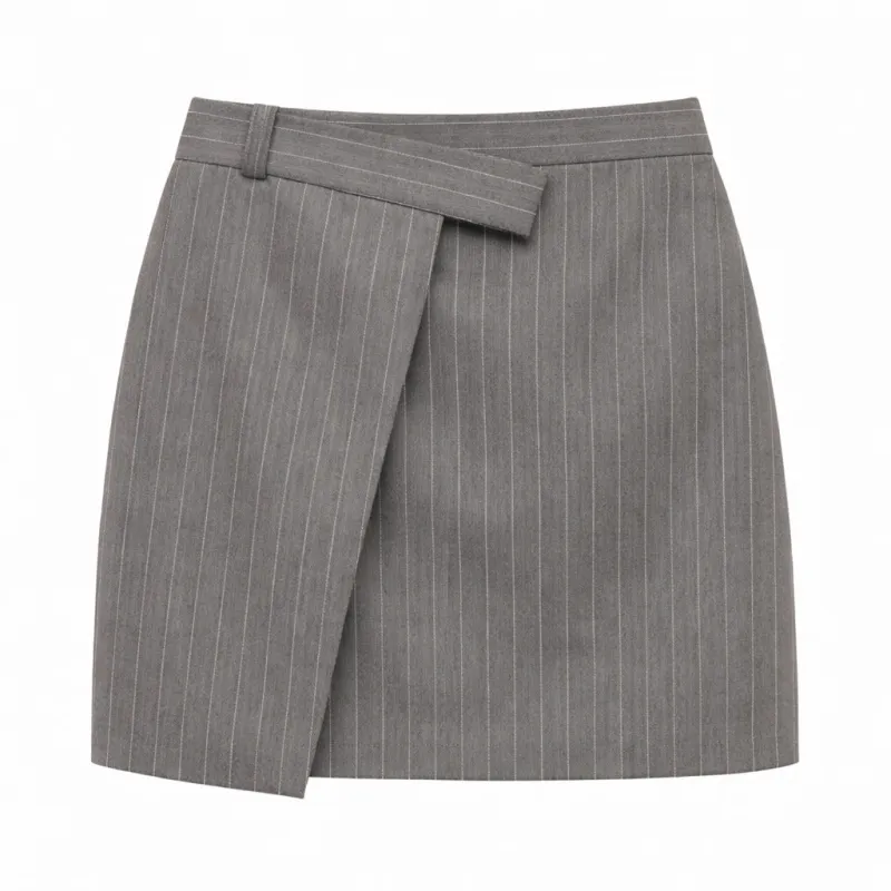 the attico - Skirts - 231wcs103-grigio sold by Siebentaschen