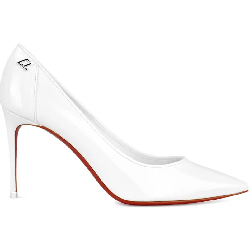 louboutin - Pumps & Heels - 1221056-w302-bianco sold by Siebentaschen