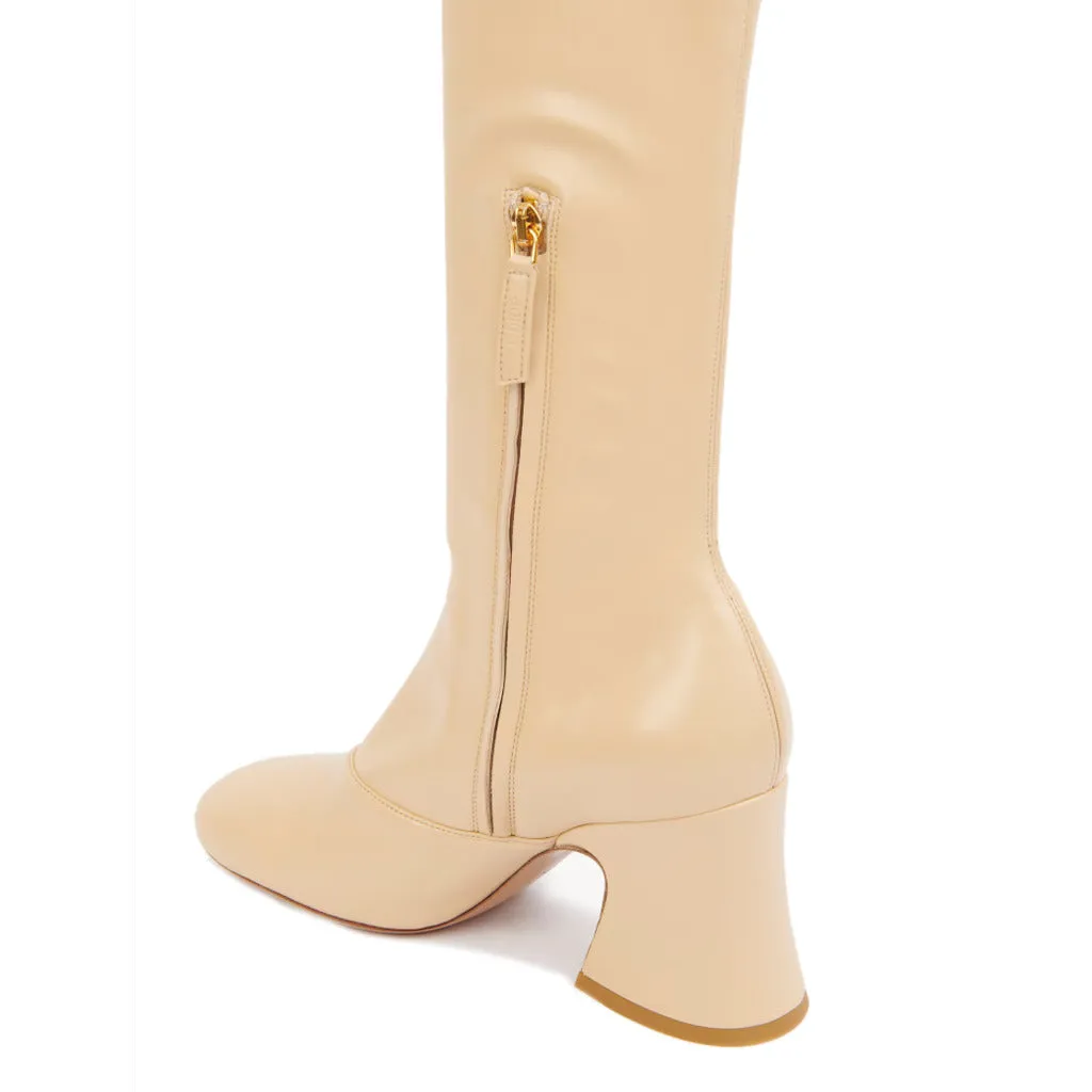 janis heeled boot beige sold by Siebentaschen product image thumbnail 3