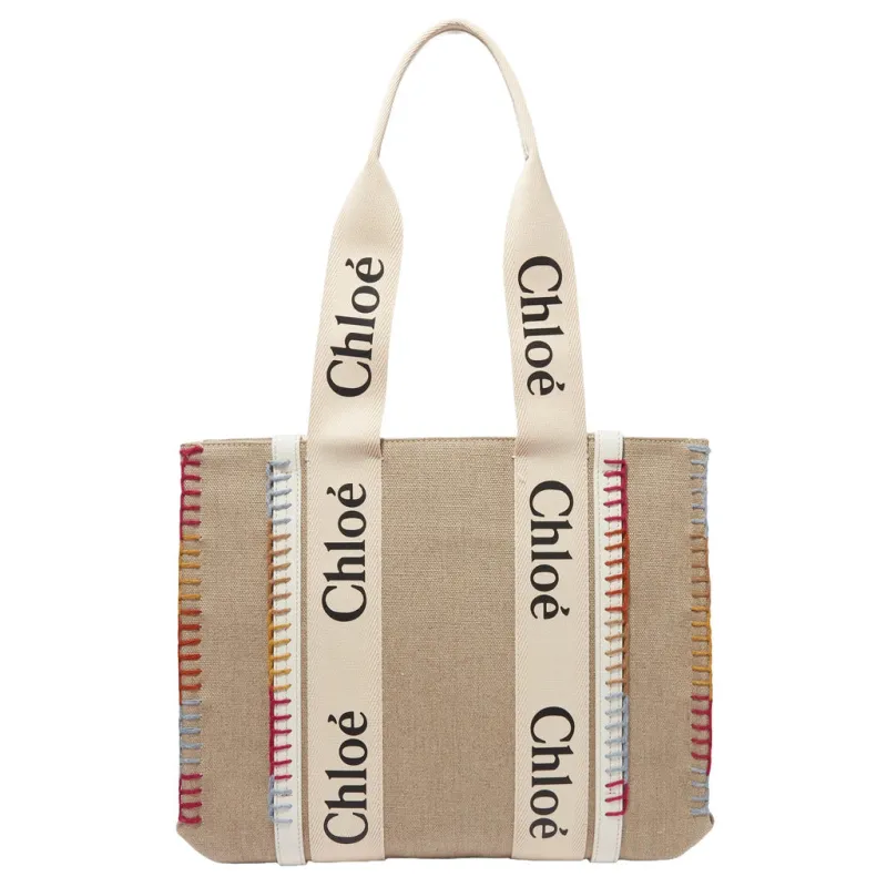 chloè - Crossbody Bags - chw26-totebag2-beigemulti sold by Siebentaschen